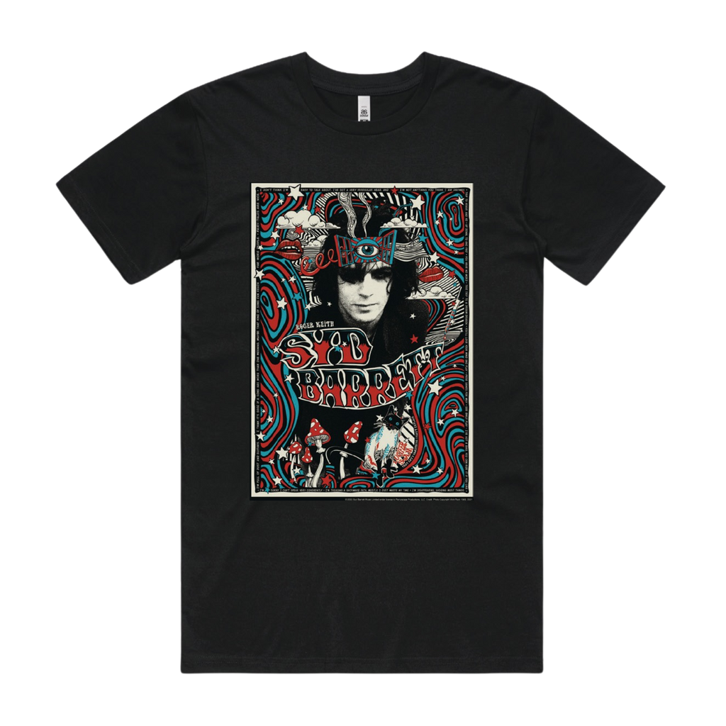 Nick Mason / Syd Barrett Tee - Merch Jungle - Official Nick Mason band t-shirts and band merch.
