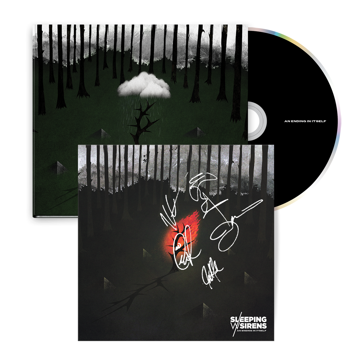 Sleeping With Sirens / An Ending In Itself (Alternate Cover CD w/ Sign