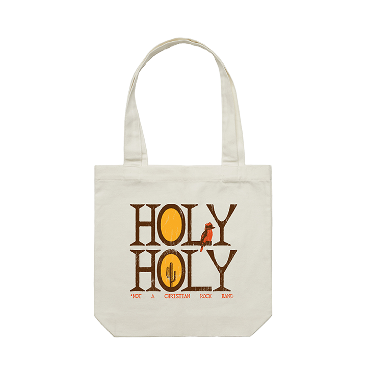 Holy Holy / Not A Christian Tote Bag - Merch Jungle - Official Holy Holy band t-shirts and band merch.
