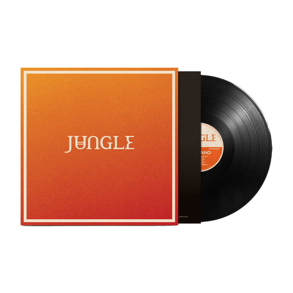 Volcano (Black Vinyl) - Merch Jungle - Official Jungle band t-shirts and band merch.