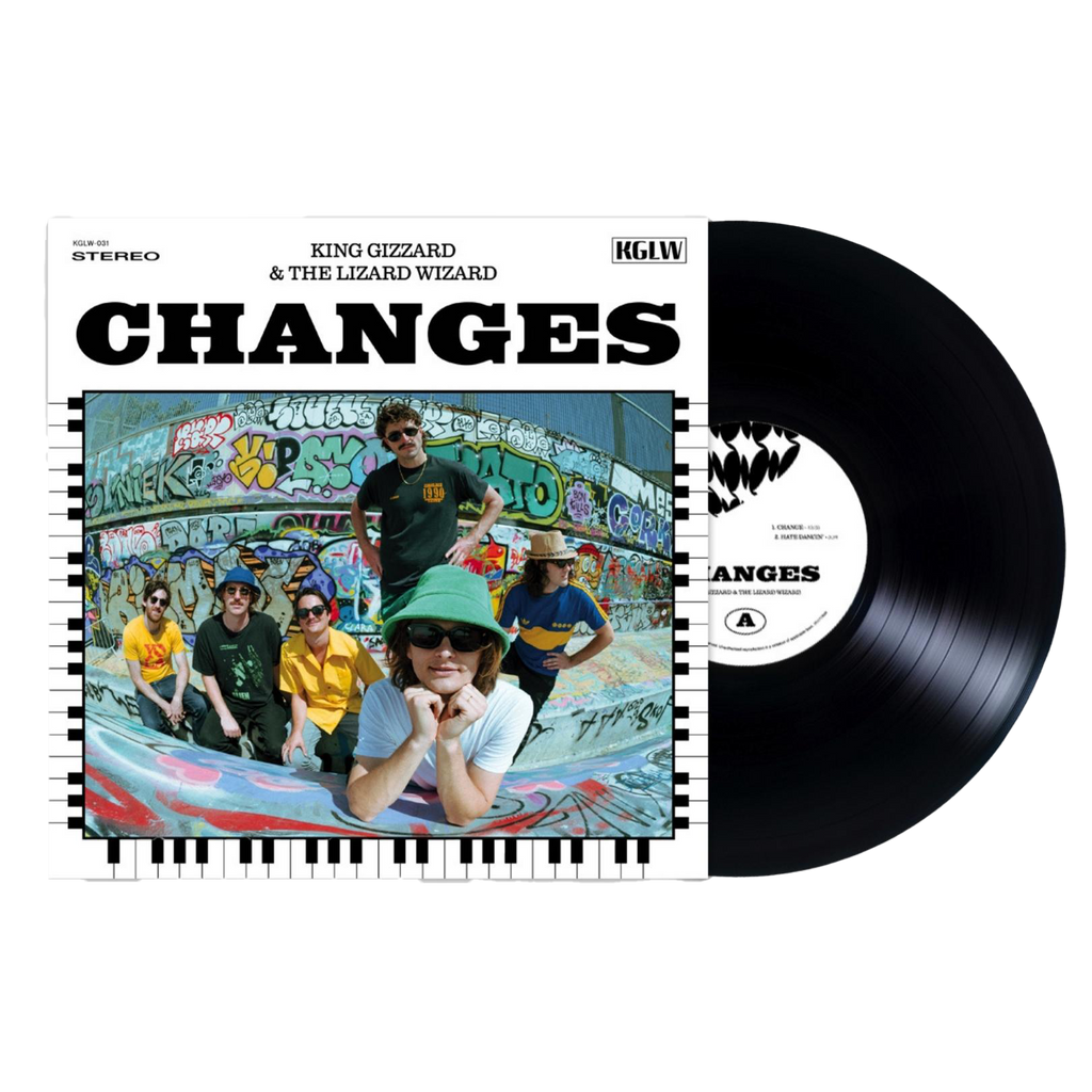 Changes (Recycled Black Vinyl) - Merch Jungle - Official King Gizzard & The Lizard Wizard band t-shirts and band merch.
