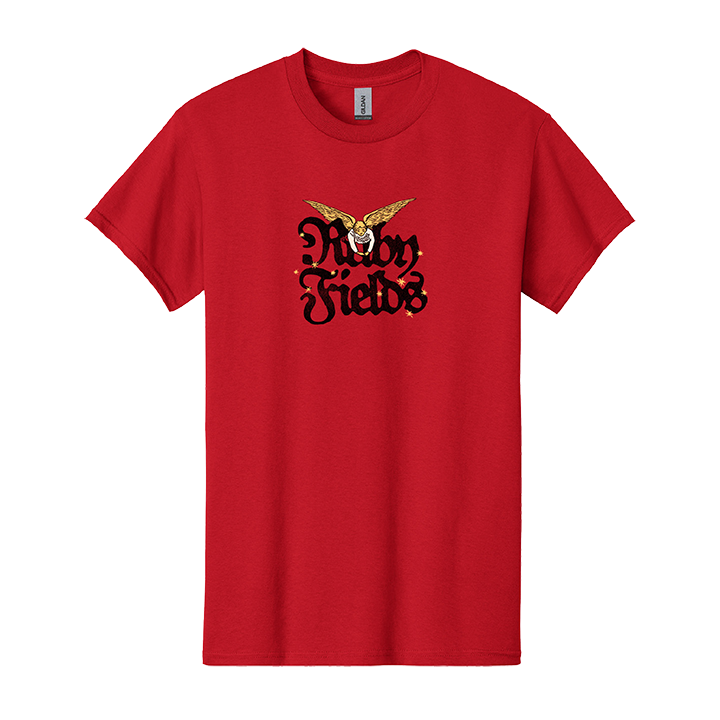 Ruby Fields / Angel Tee - Merch Jungle - Official Ruby Fields band t-shirts and band merch.