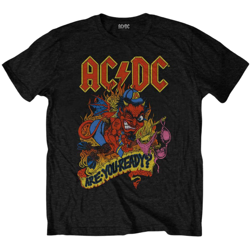Are You Ready Tee - Merch Jungle - Official AC/DC band merchandise.
