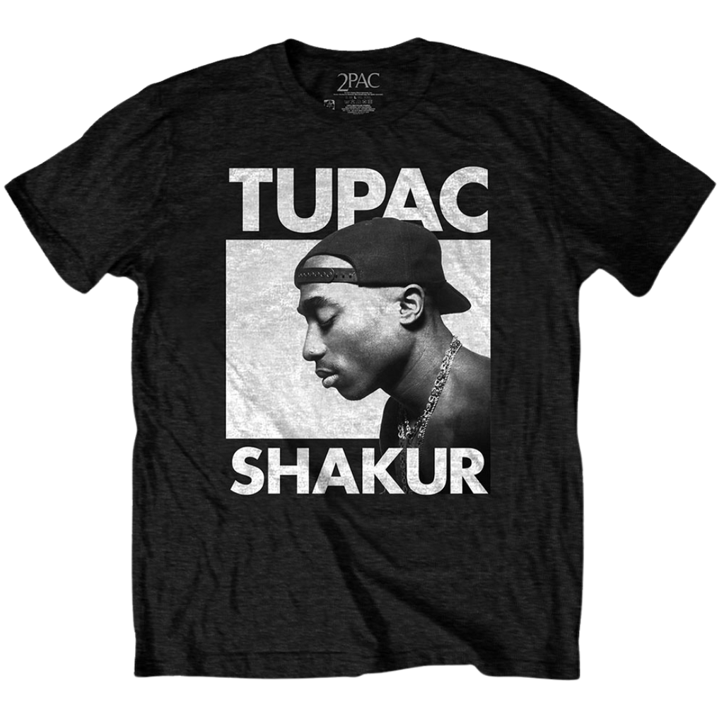 Eyes Closed Tee - Merch Jungle - Official Tupac band merchandise.