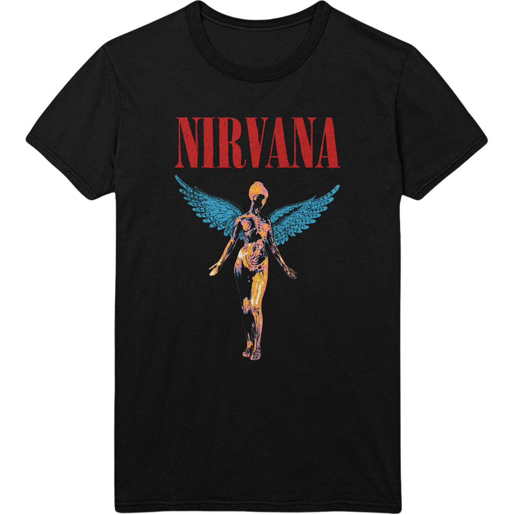 Angelic In Utero Tee - Merch Jungle - Official Nirvana band merchandise.