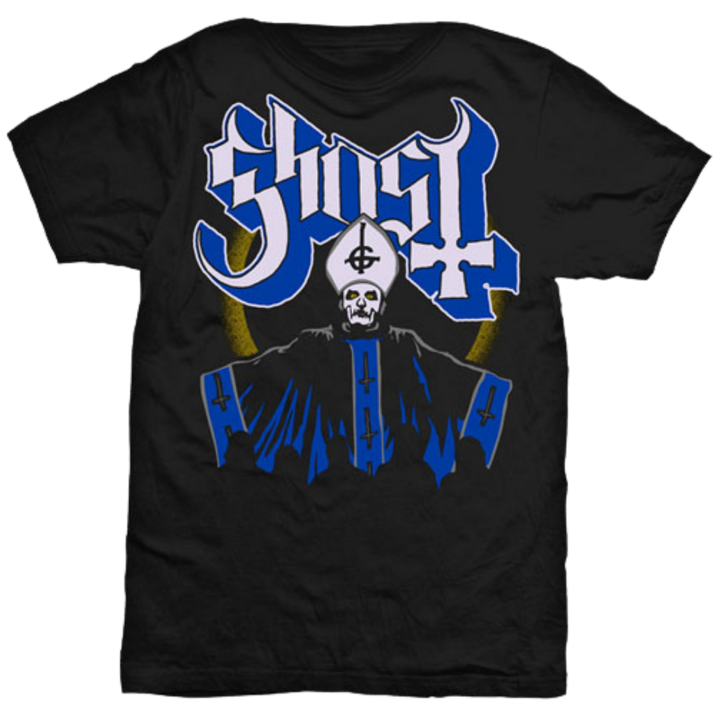 Papa & Band Tee - Merch Jungle - Official Ghost band t-shirts and band merch.