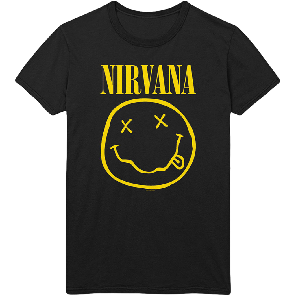 Flower Sniffin Tee - Merch Jungle - Official Nirvana band merchandise.