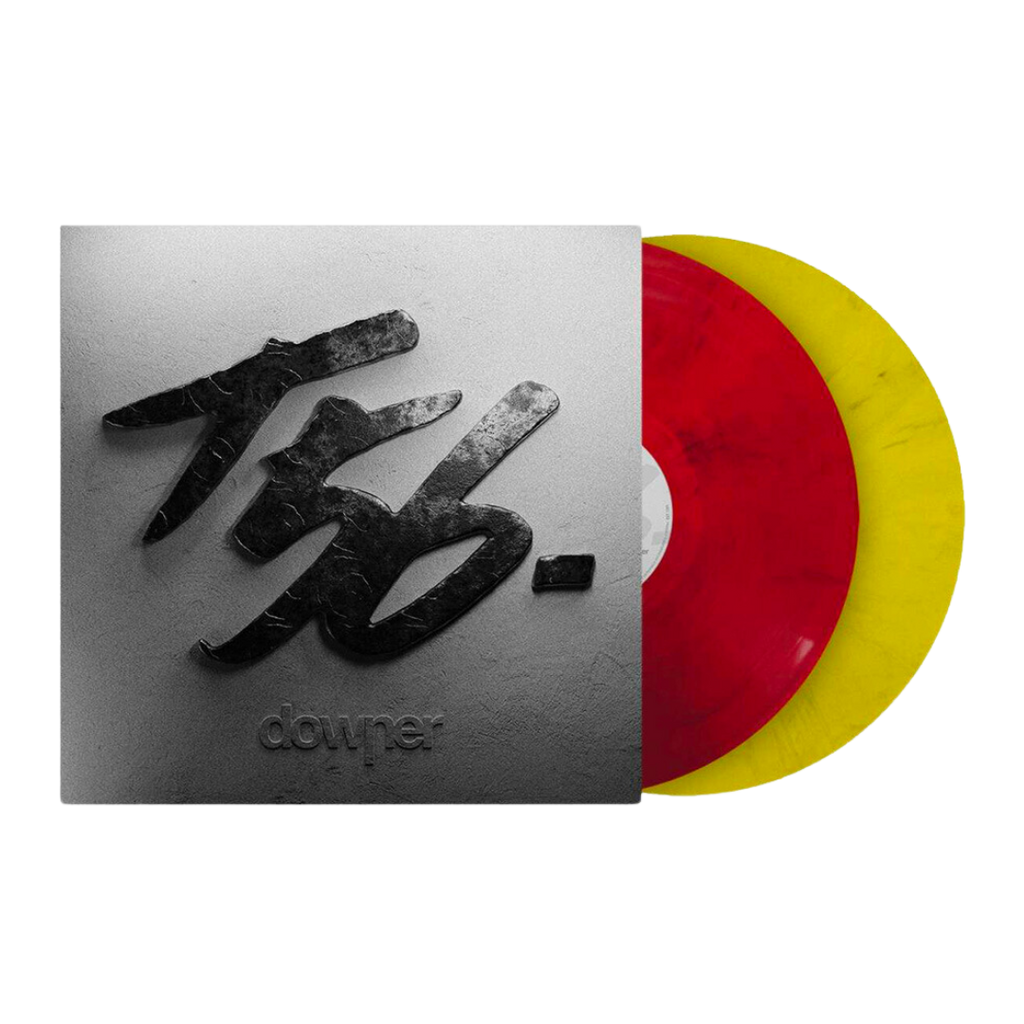 ten56. / Downer (Red/Yellow Marble Vinyl) - Merch Jungle - Official ten56. band t-shirts and band merch.