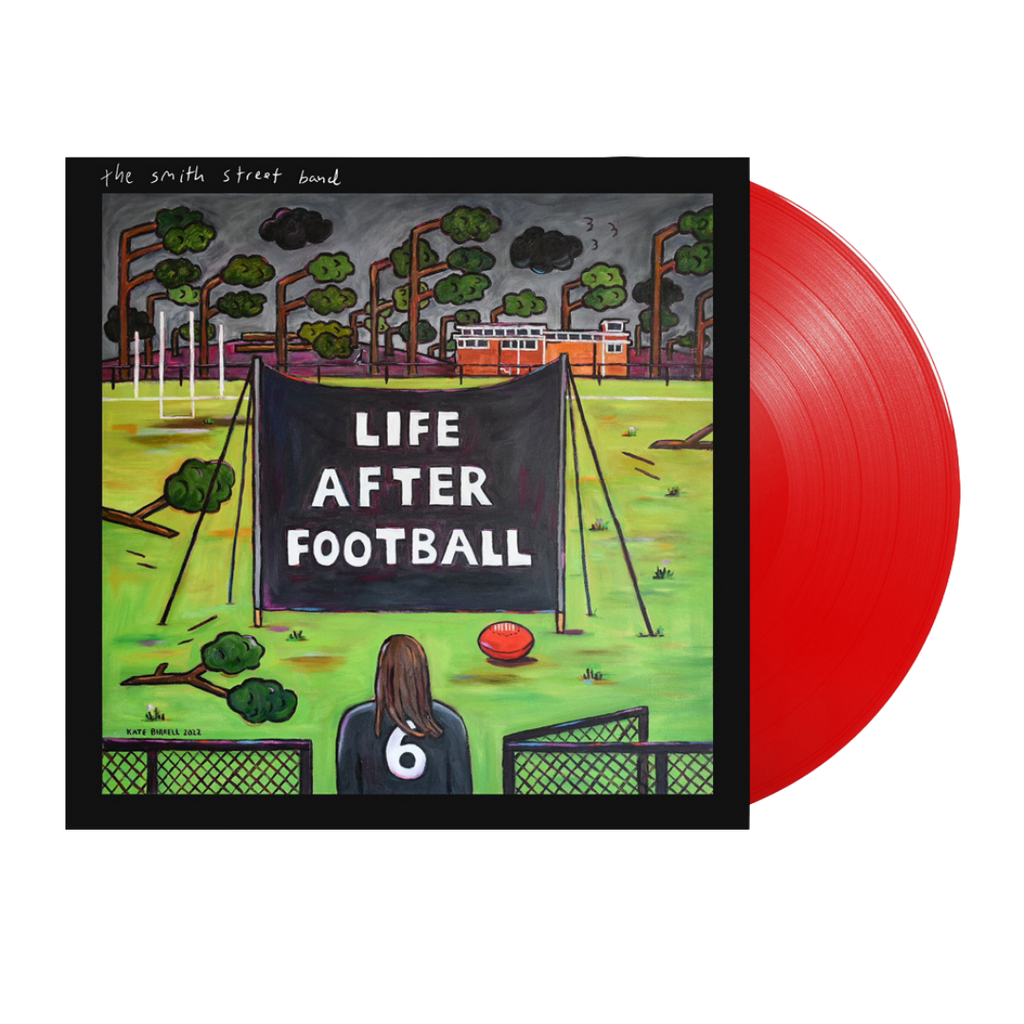 Life After Football (Red Vinyl) - Merch Jungle - Official The Smith Street Band band t-shirts and band merch.