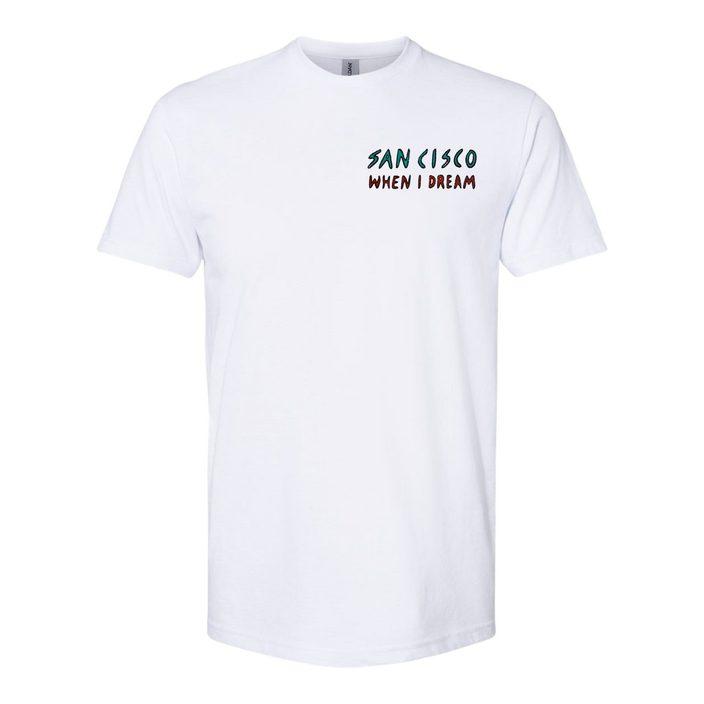 When I Dream Tee (White) - Merch Jungle - Official San Cisco band t-shirts and band merch.