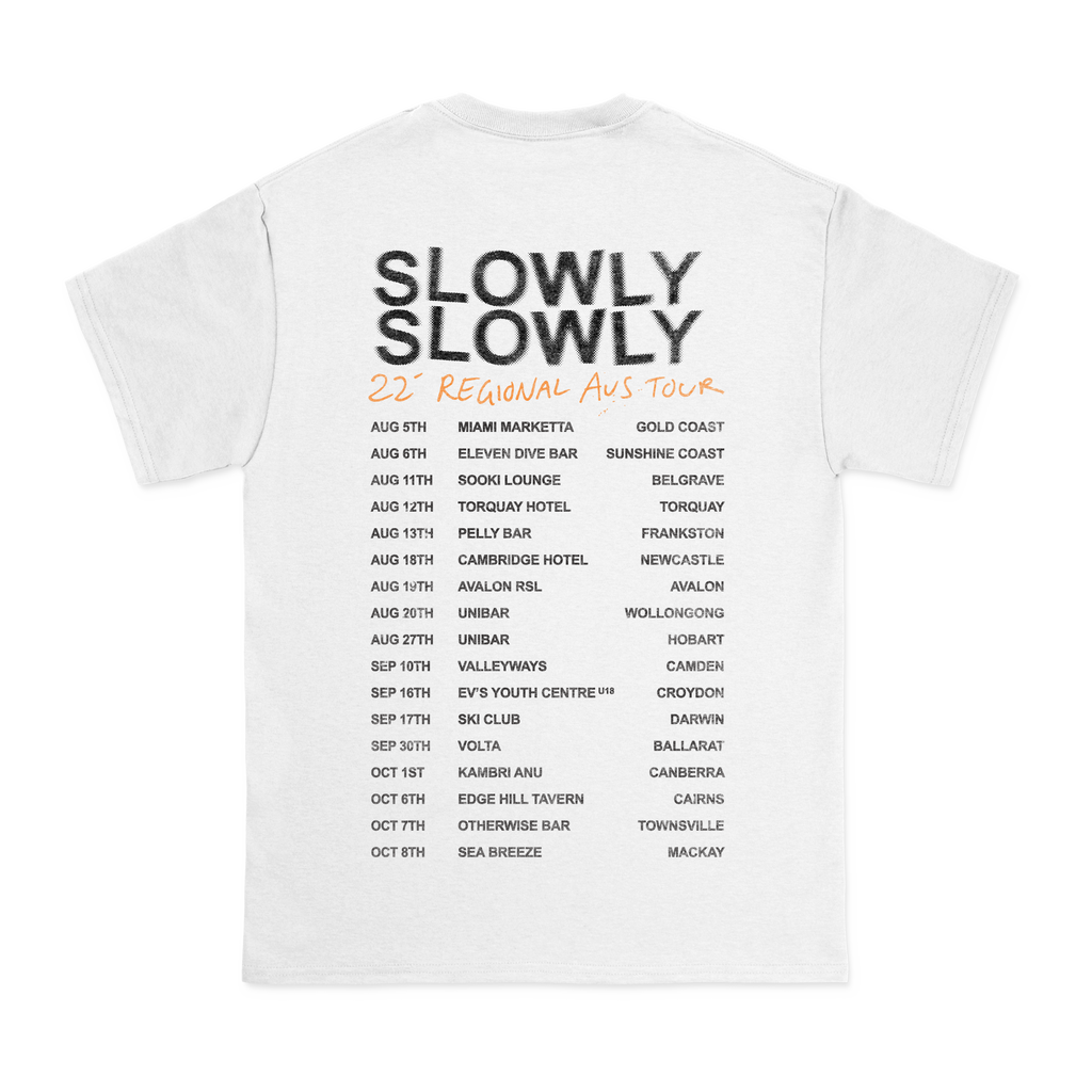Regional Tour Tee - Merch Jungle - Official Slowly Slowly band t-shirts and band merch.