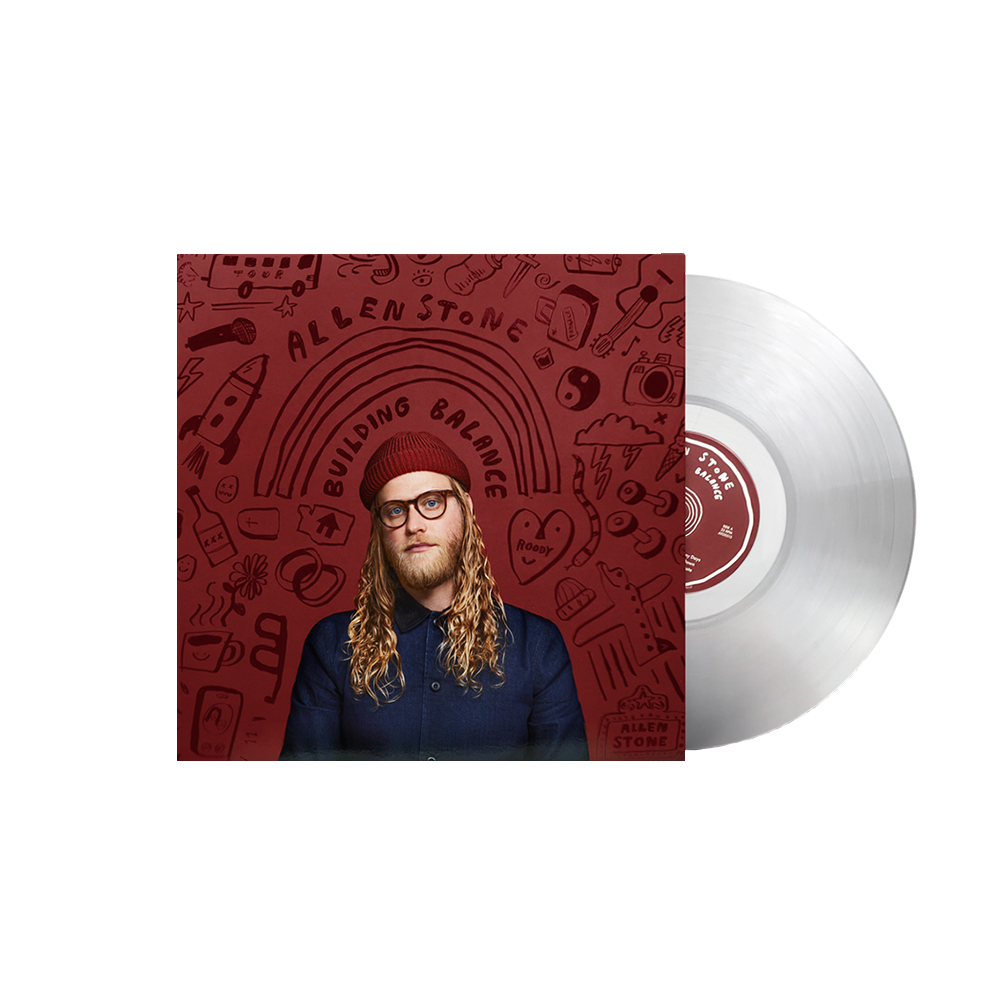Building Balance (Clear Vinyl) - Merch Jungle - Official Allen Stone band t-shirts and band merch.