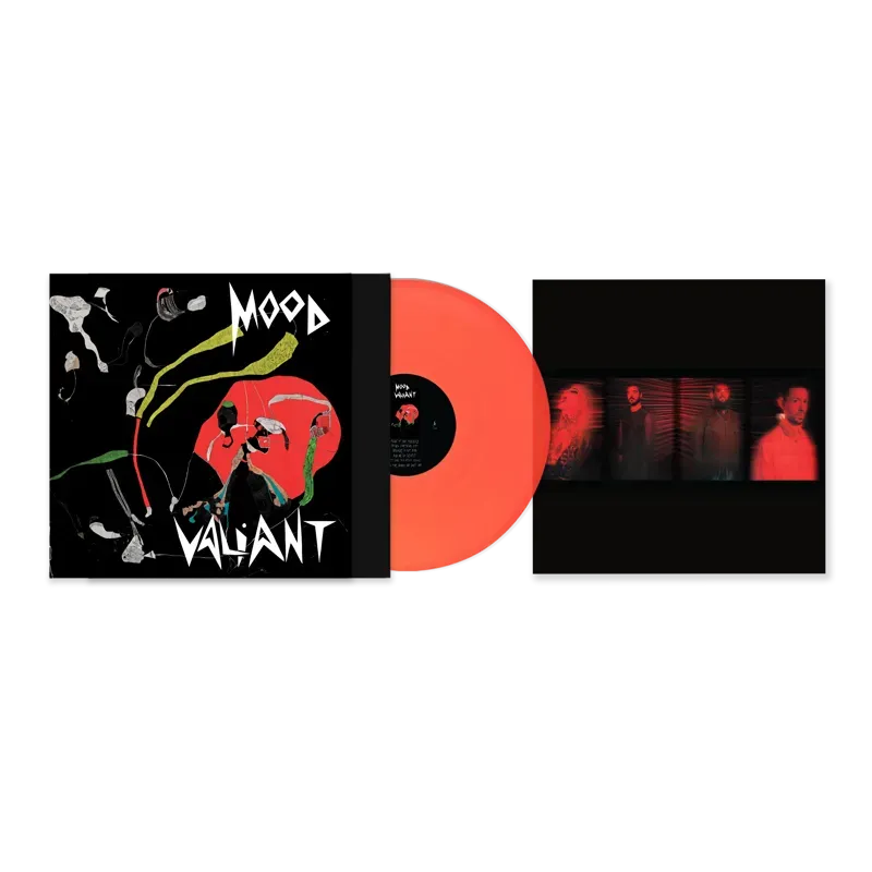 Mood Valiant Orange Vinyl - Merch Jungle - Official Hiatus Kaiyote band t-shirts and band merch.