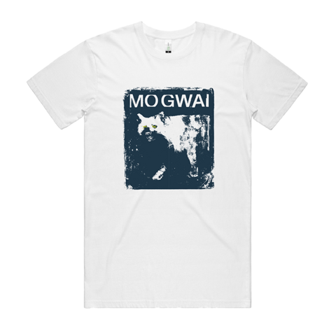 Mogwai / Fox Tee (White) - Merch Jungle - Official Mogwai band t-shirts and band merch.