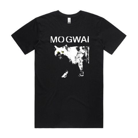 Mogwai / Fox Tee (Black) - Merch Jungle - Official Mogwai band t-shirts and band merch.