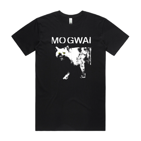 Mogwai / Fox Tee (Black) - Merch Jungle - Official Mogwai band t-shirts and band merch.