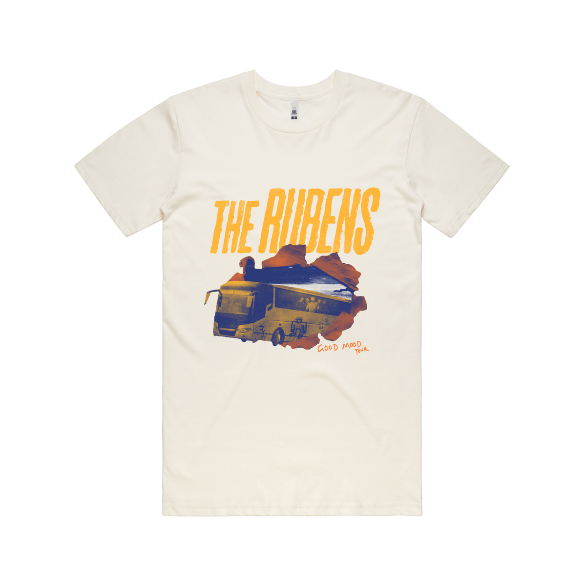 The Rubens / Good Mood Tour Tee - Merch Jungle - Official The Rubens band t-shirts and band merch.