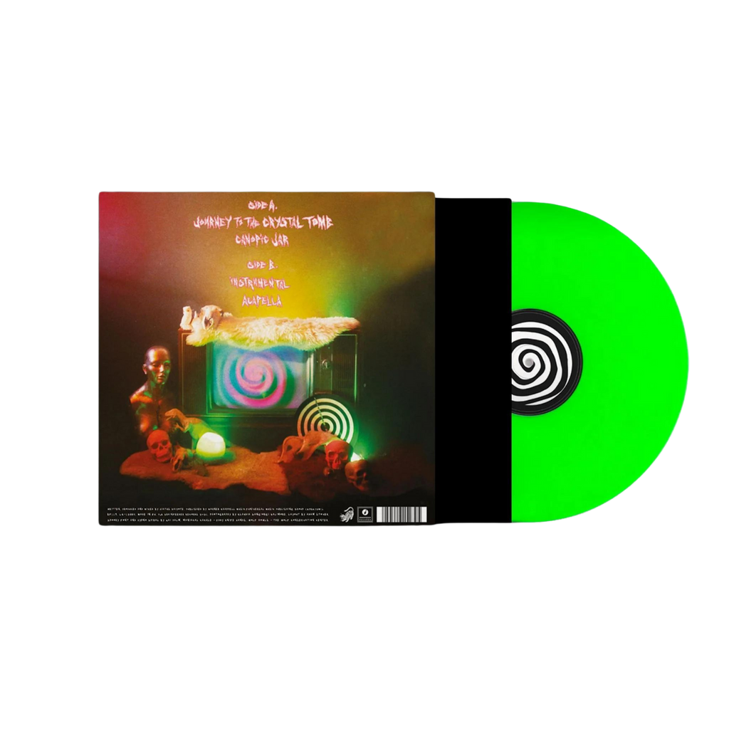 Hiatus Kaiyote / Canopic Jar (Neon Green Vinyl) - Merch Jungle - Official Hiatus Kaiyote band t-shirts and band merch.