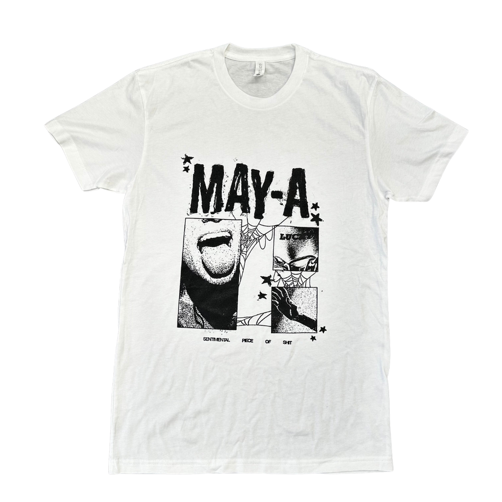 MAY-A / Sentimental Piece of Shit Tee - Merch Jungle - Official MAY-A band t-shirts and band merch.