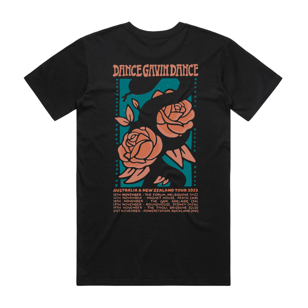 Dance Gavin Dance / Rose Tee - Merch Jungle - Official Dance Gavin Dance band t-shirts and band merch.