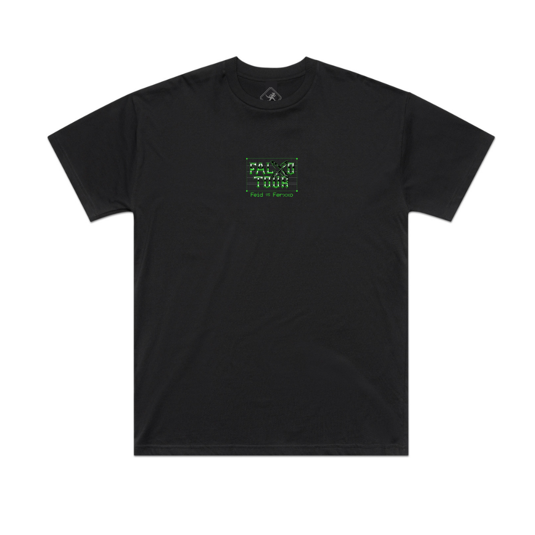 Feid / 1P Tee (Black) - Merch Jungle - Official Feid music and merch