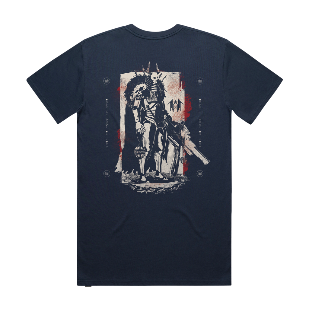 Sleep Token / The Summoning Tee (Navy) - Merch Jungle - Official Sleep Token band t-shirts and band merch.