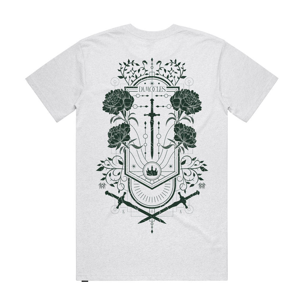 Sleep Token / Damocles Tee (White) + EIA Digital Download - Merch Jungle - Official Sleep Token music and merch