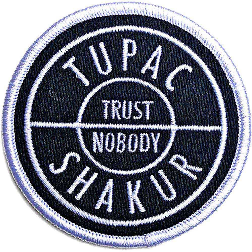 Tupac / Trust Standard Patch - Merch Jungle - Official Tupac music and merch