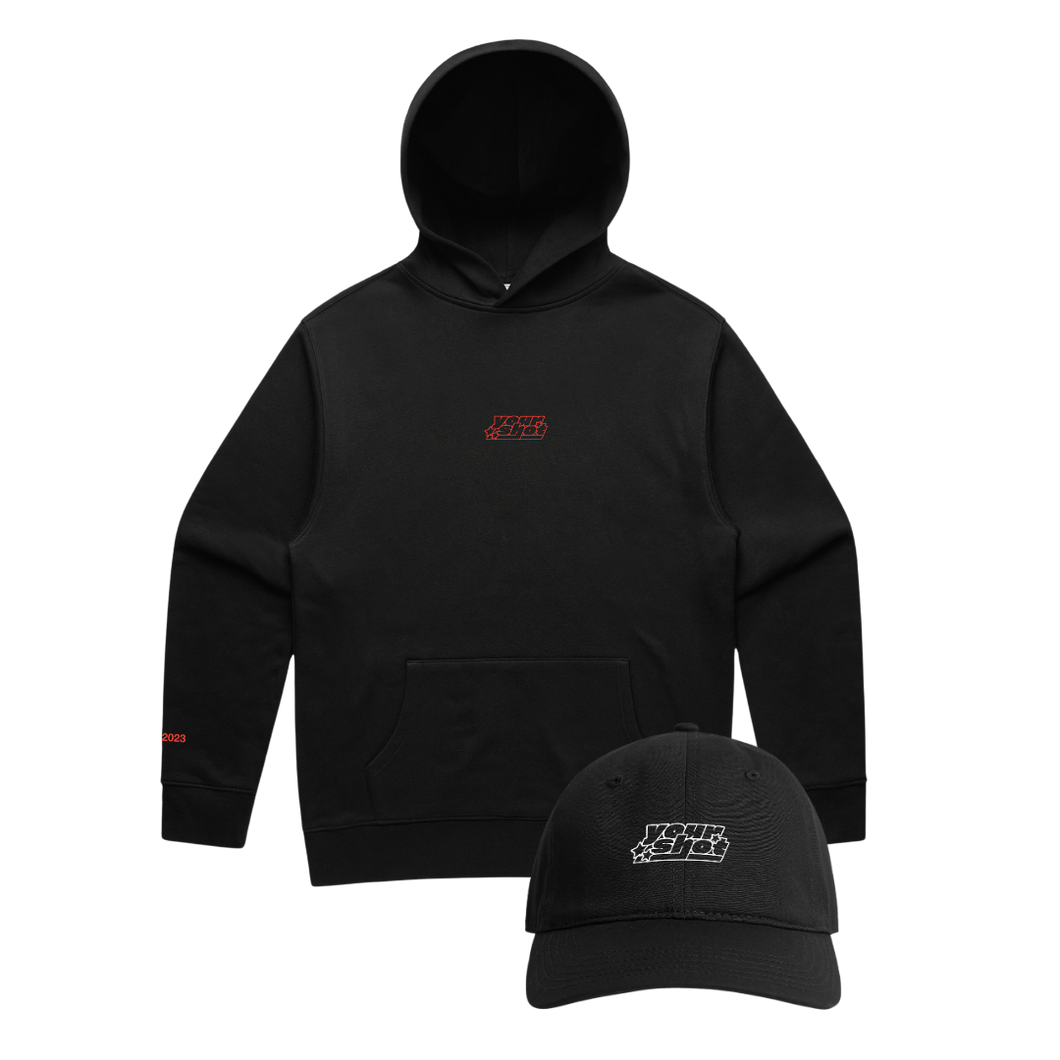 Your Shot Hood & Hat Bundle - Merch Jungle - Official Your Shot band t-shirts and band merch.