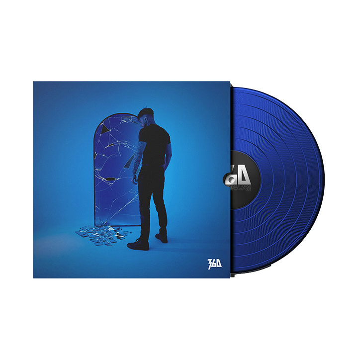 360 / Out Of The Blue (Blue Vinyl) - Merch Jungle - Official 360 music and merch
