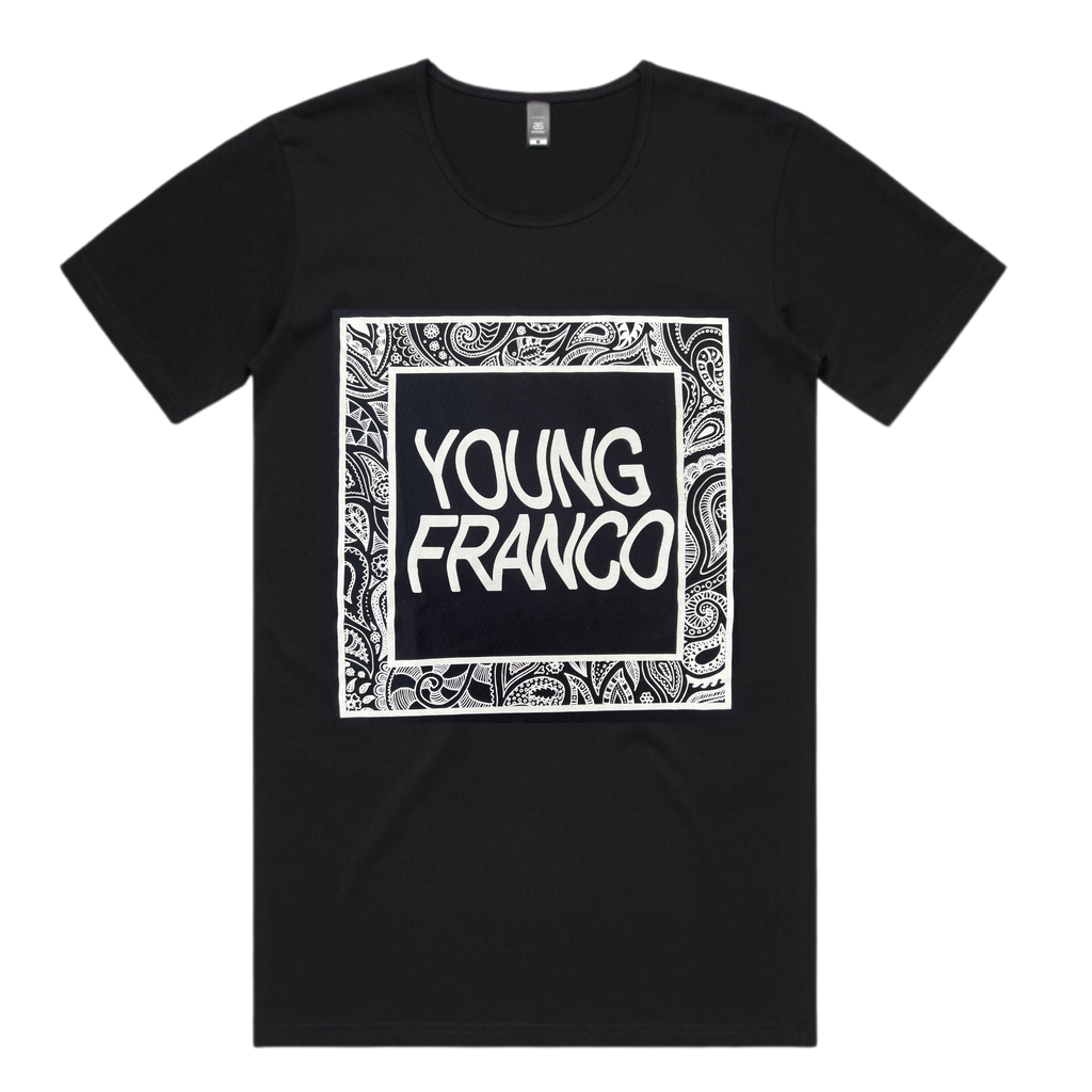 Paisley Tee - Merch Jungle - Official Young Franco band t-shirts and band merch.