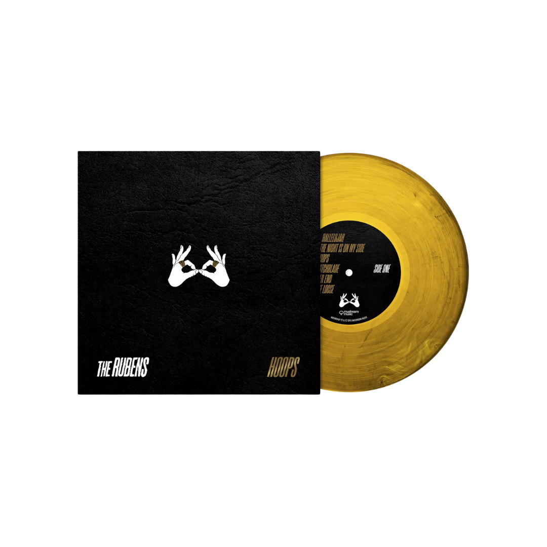 The Rubens / Hoops (10th Anniversary Edition Transparent Yellow Vinyl With Black Smoke Vinyl) - Merch Jungle - Official The Rubens music and merch