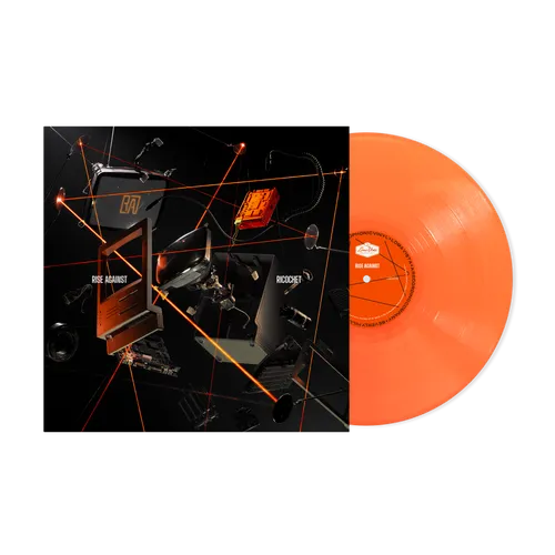 Rise Against / Ricochet (Neon Orange Vinyl) - Merch Jungle - Official Rise Against music and merch