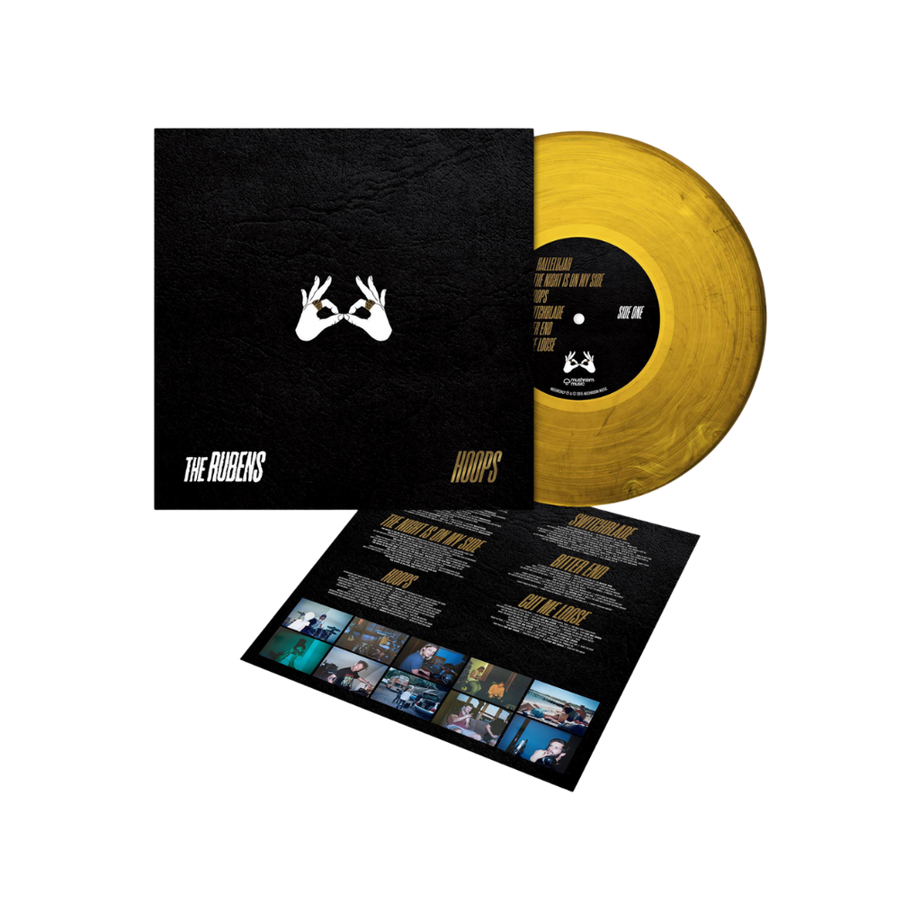 The Rubens / Hoops (10th Anniversary Edition Transparent Yellow Vinyl With Black Smoke Vinyl) - Merch Jungle - Official The Rubens music and merch