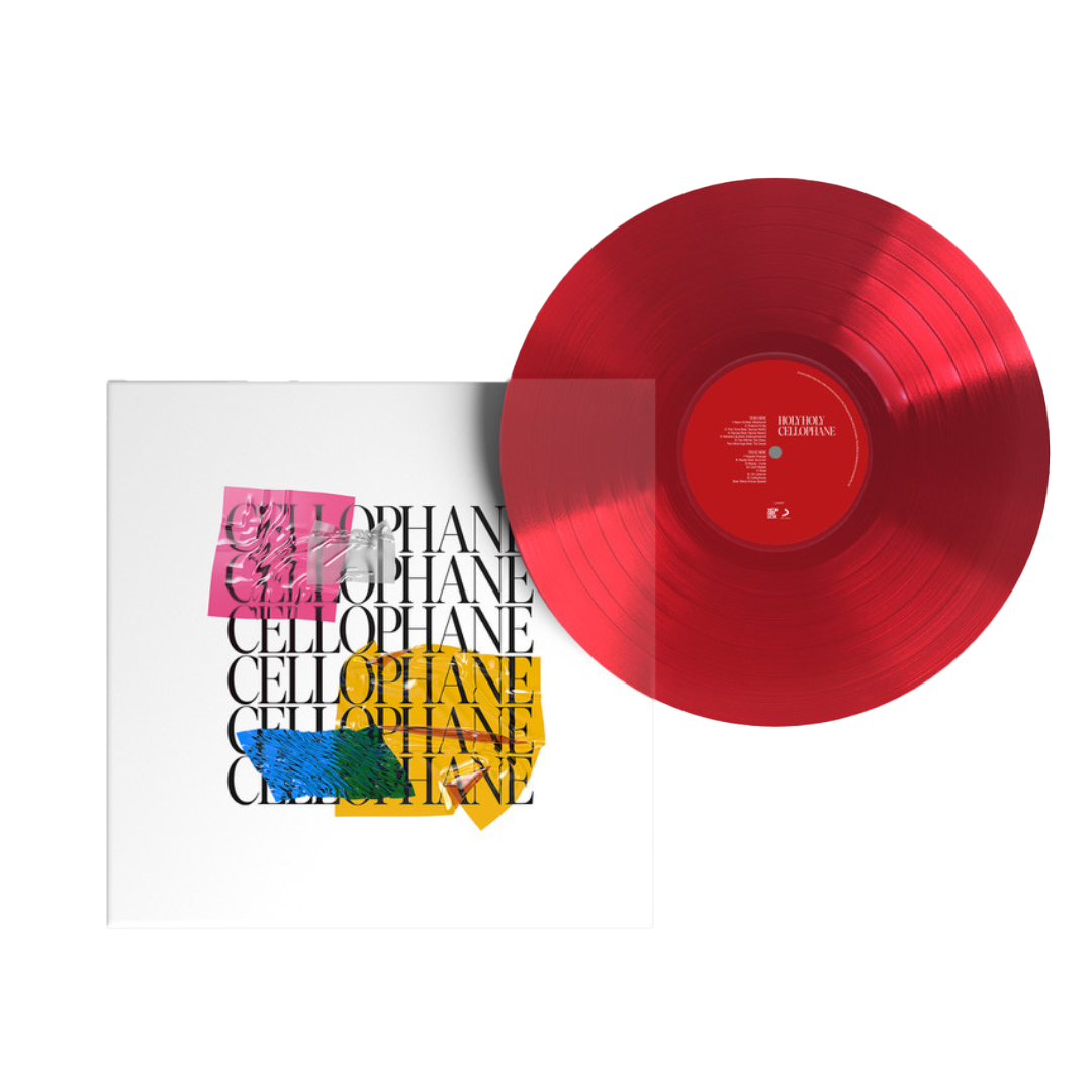 Holy Holy / Cellophane (Transparent Ruby Red Vinyl) | Merch Jungle