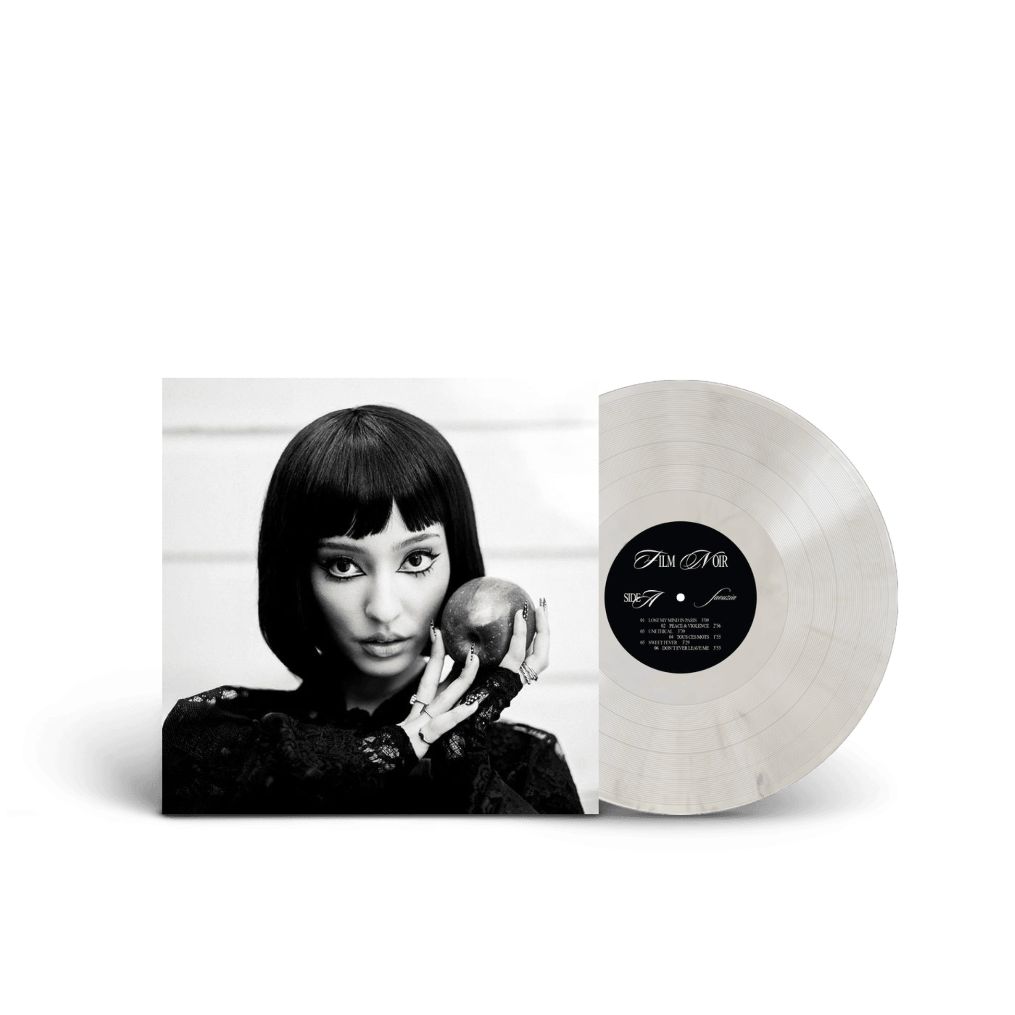 Faouzia / Film Noir (White & Black Marble Vinyl) - Merch Jungle - Official Faouzia music and merch