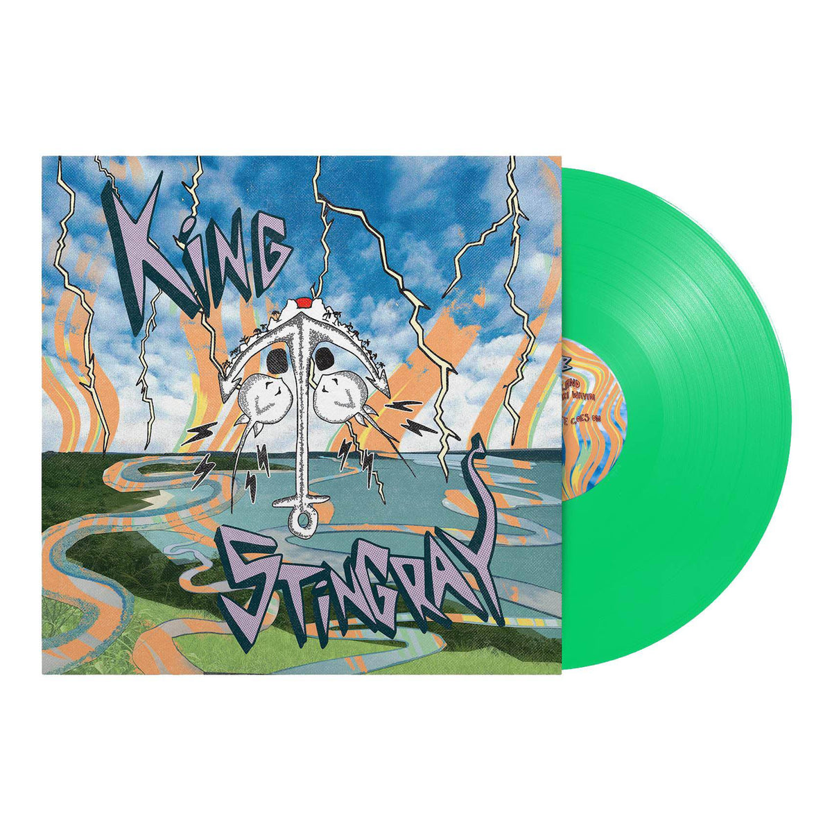 King Stingray / King Stingray (2023 Green repress Vinyl) - Merch Jungle - Official King Stingray music and merch