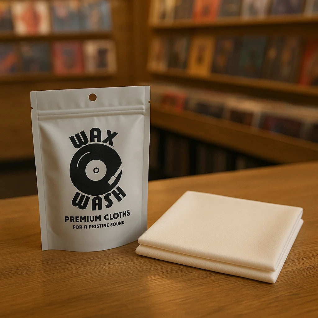 Wax Wash / Premium Vinyl Cleaning Cloths - Merch Jungle - Official Wax Wash music and merch