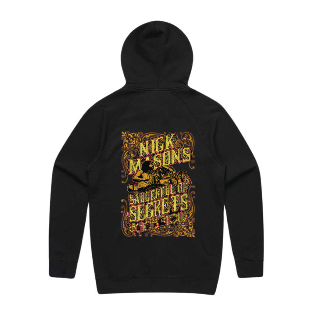 Nick Mason / Tour Hood - Merch Jungle - Official Nick Mason band t-shirts and band merch.