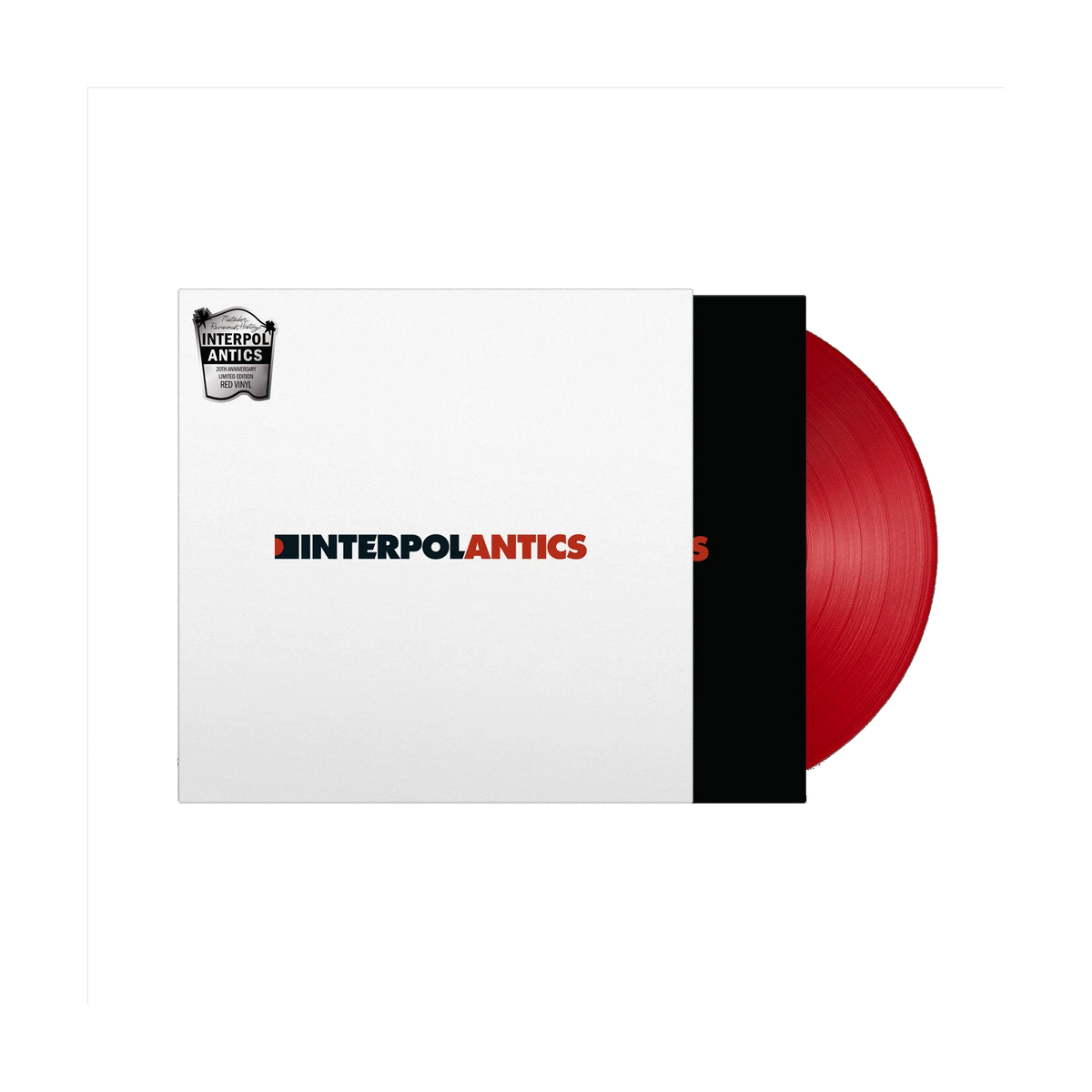 Interpol / Antics (Red Vinyl) - Merch Jungle - Official Interpol music and merch