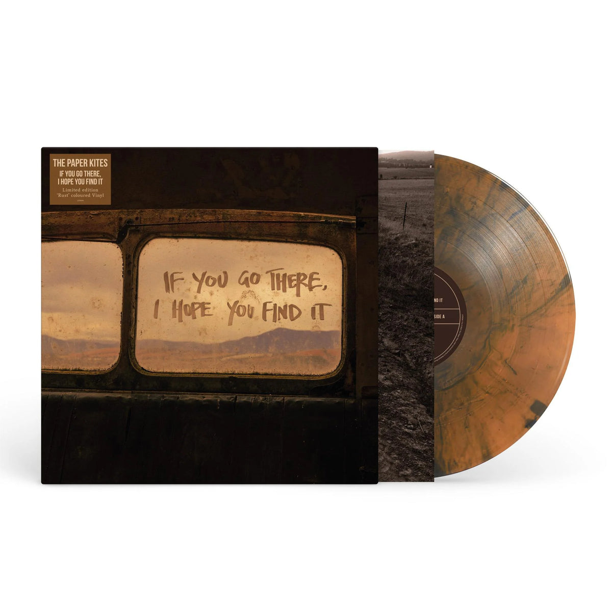 The Paper Kites / If You Go There, I Hope You Find It (Rust Coloured Vinyl) - Merch Jungle - Official The Paper Kites music and merch