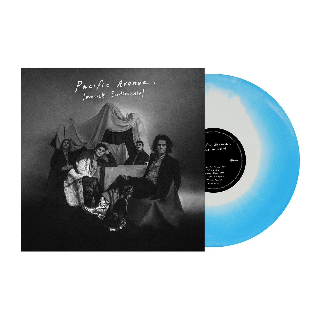 Pacific Avenue / Lovesick Sentimental (Love Sick Blue Vinyl) - Merch Jungle - Official Pacific Avenue music and merch