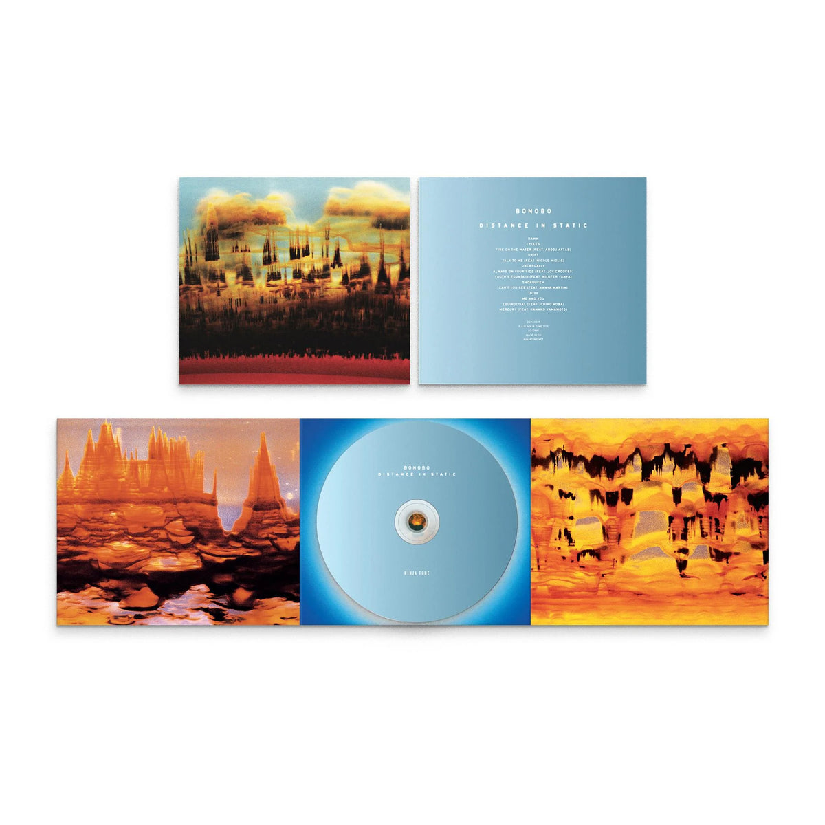 Bonobo / Distance In Static (CD) - Merch Jungle - Official Bonobo music and merch