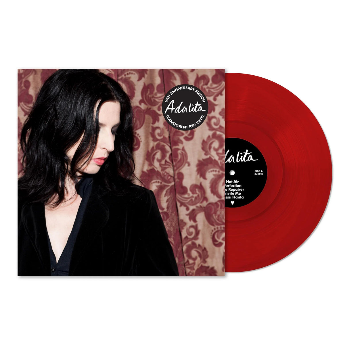Adalita / Adalita (Transparent Red Vinyl) - Merch Jungle - Official Adalita music and merch