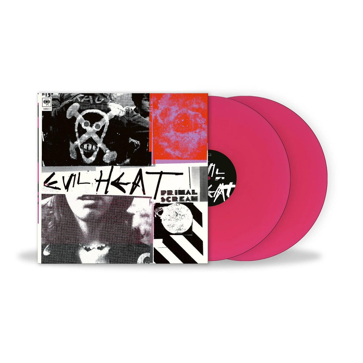 Primal Scream / Evil Heat (Gatefold Magenta Vinyl) - Merch Jungle - Official Primal Scream music and merch