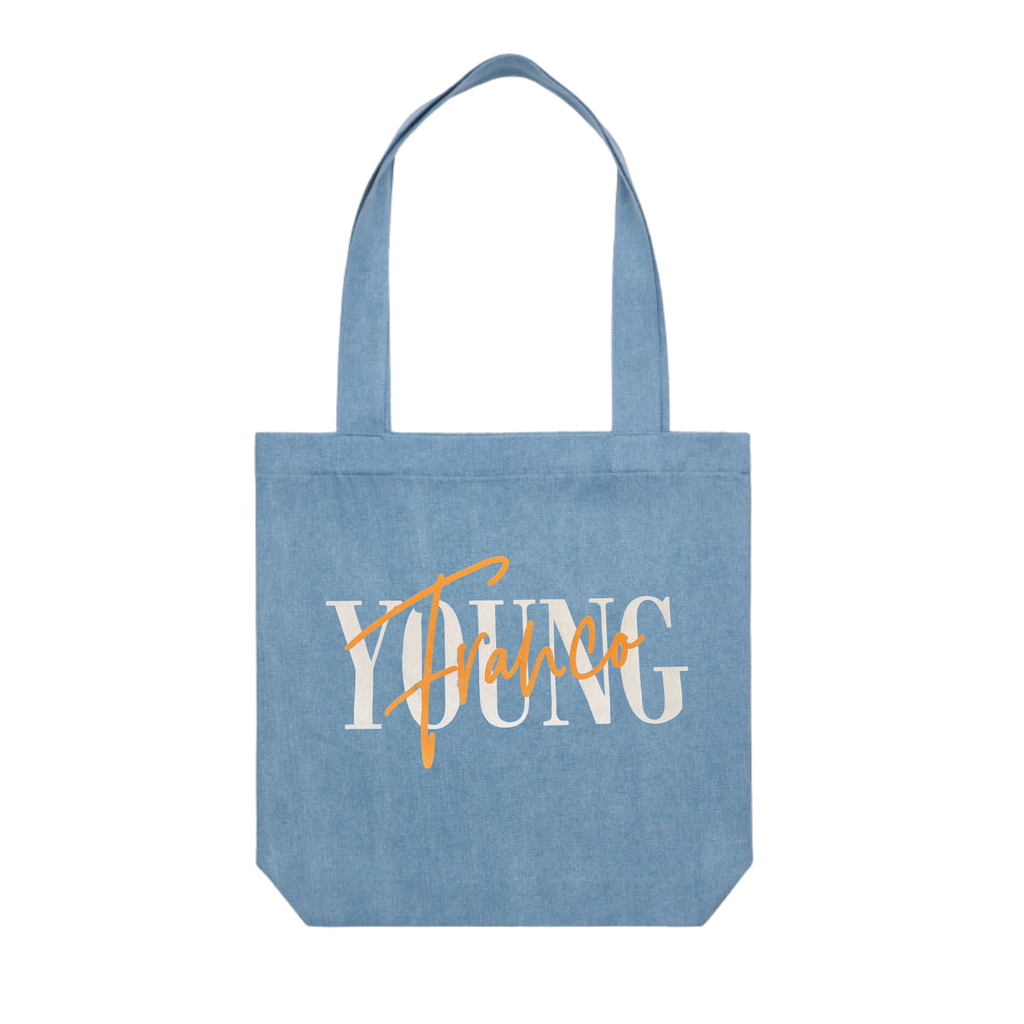Denim Tote - Merch Jungle - Official Young Franco band t-shirts and band merch.