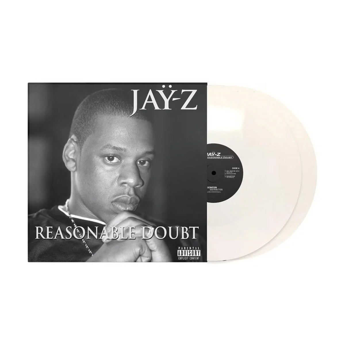 Jay-Z / Reasonable Doubt (Alt Artwork Limited White Vinyl) - Merch Jungle - Official Jay-Z music and merch