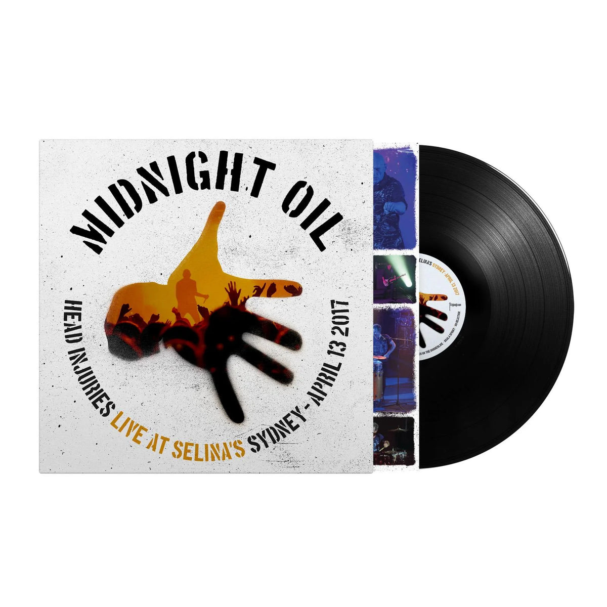 Midnight Oil / Head Injuries (Live At Selina's) (Black LP) - Merch Jungle - Official Midnight Oil music and merch