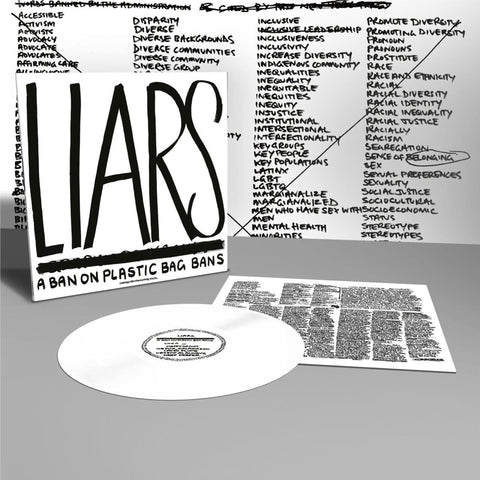 Liars / A Ban On Plastic Bag Bans (White Vinyl)