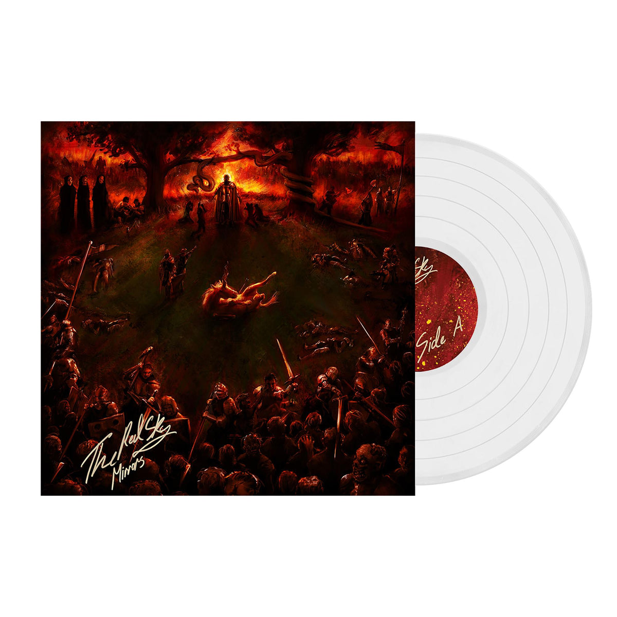 Mirrors / The Red Sky (Transparent Clear Vinyl)